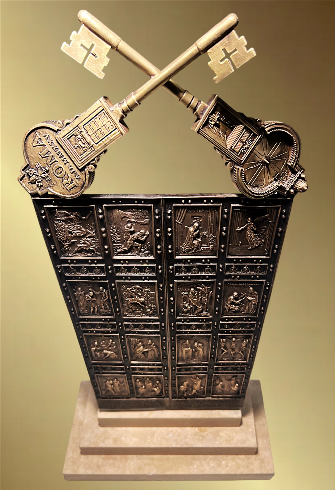 Porta Sancta et Claves Iubilaei Crucis — Maestro MVTTO