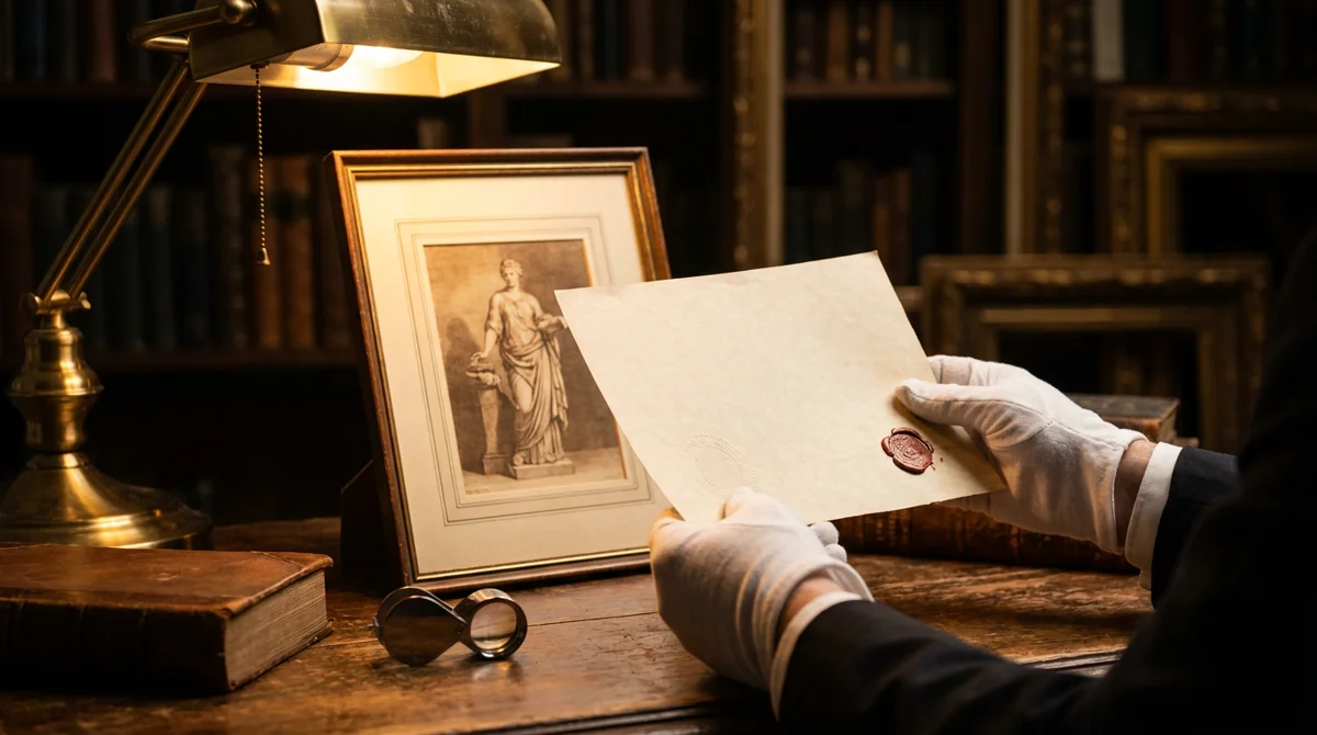 Come si autentica un'opera d'arte