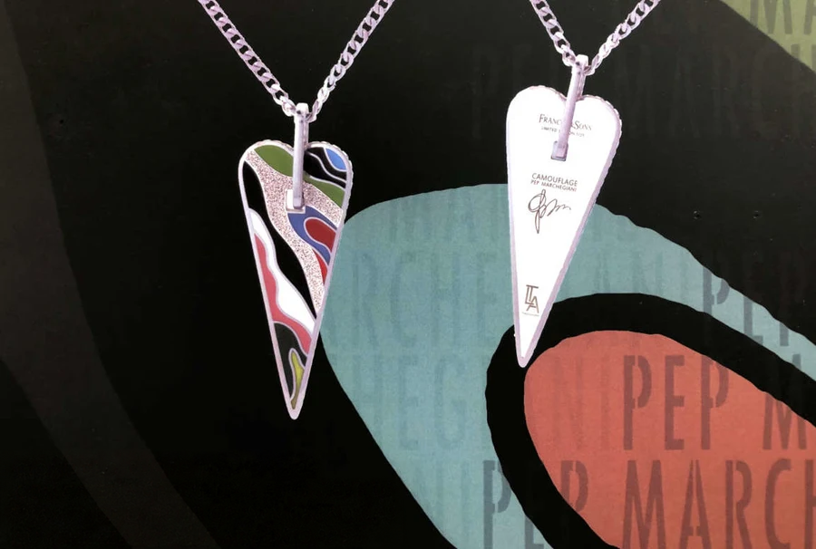 Ciondolo Cuore Medio — FrancoP&Sons · Camouflage Pep Marchegiani