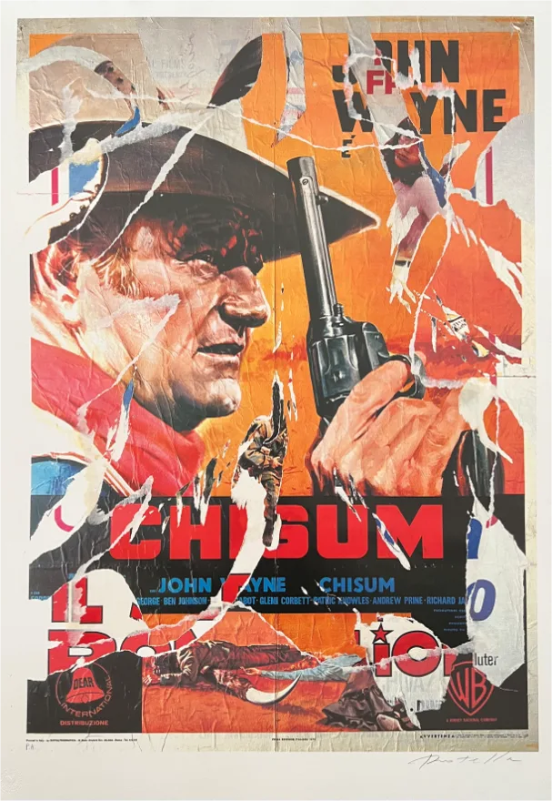 Mimmo Rotella — Chisum