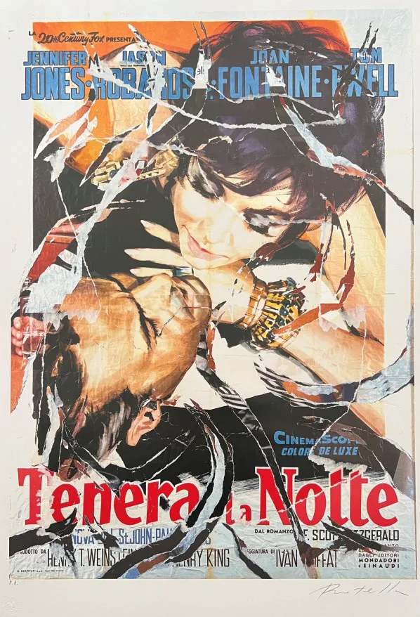 Mimmo Rotella — Tenera è la notte