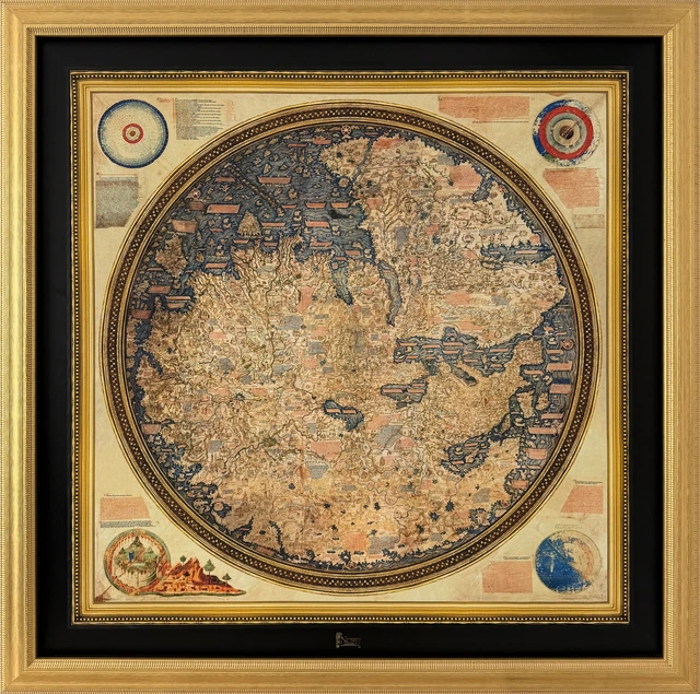 Il Mappamondo di Fra Mauro, vista completa